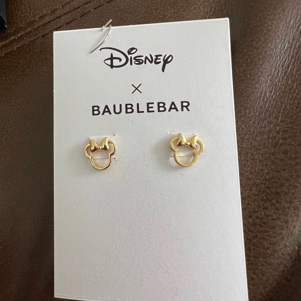 Disney Baublebar Minnie Mouse Earrings